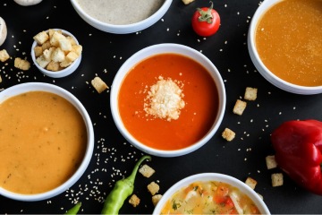 almidón de maíz en sopas y salsas