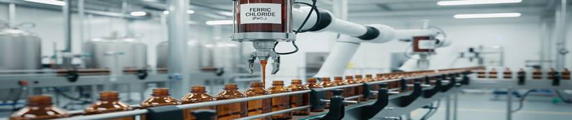 Cloruro férrico coagulante para tratamiento de aguas